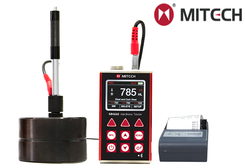 MH660 Renkli Ekran Portatif Sertlik ölçme Cihazı